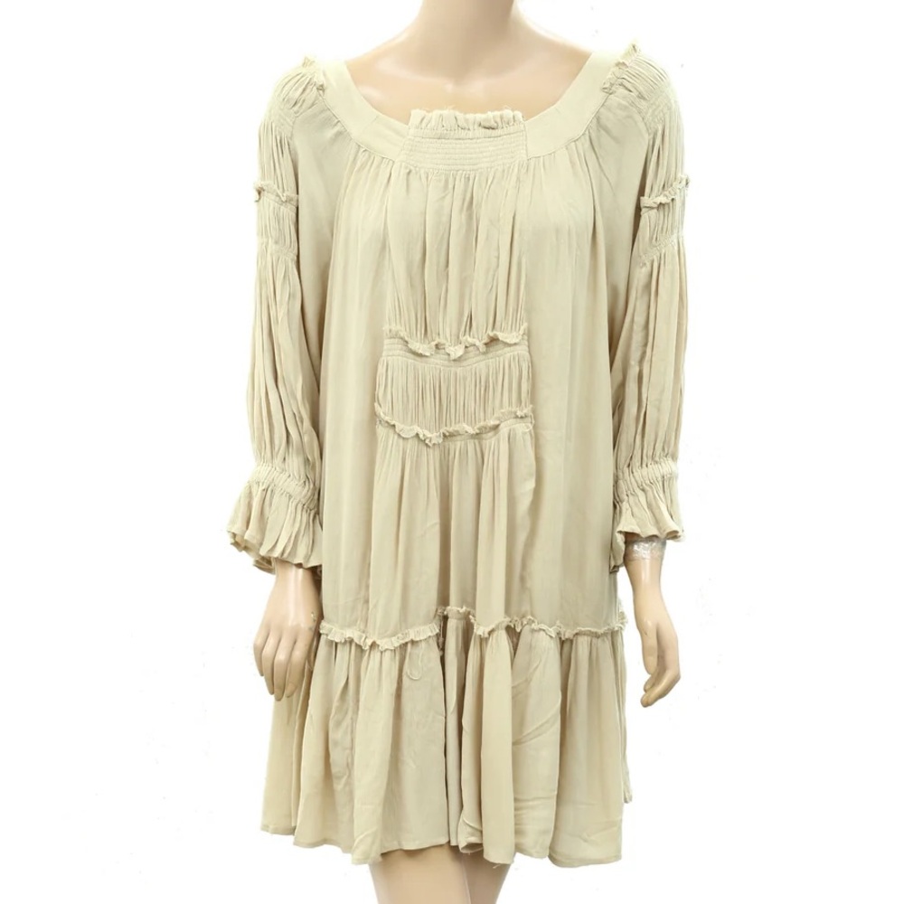 Oli & Hali Light Green Long Sleeve Dress